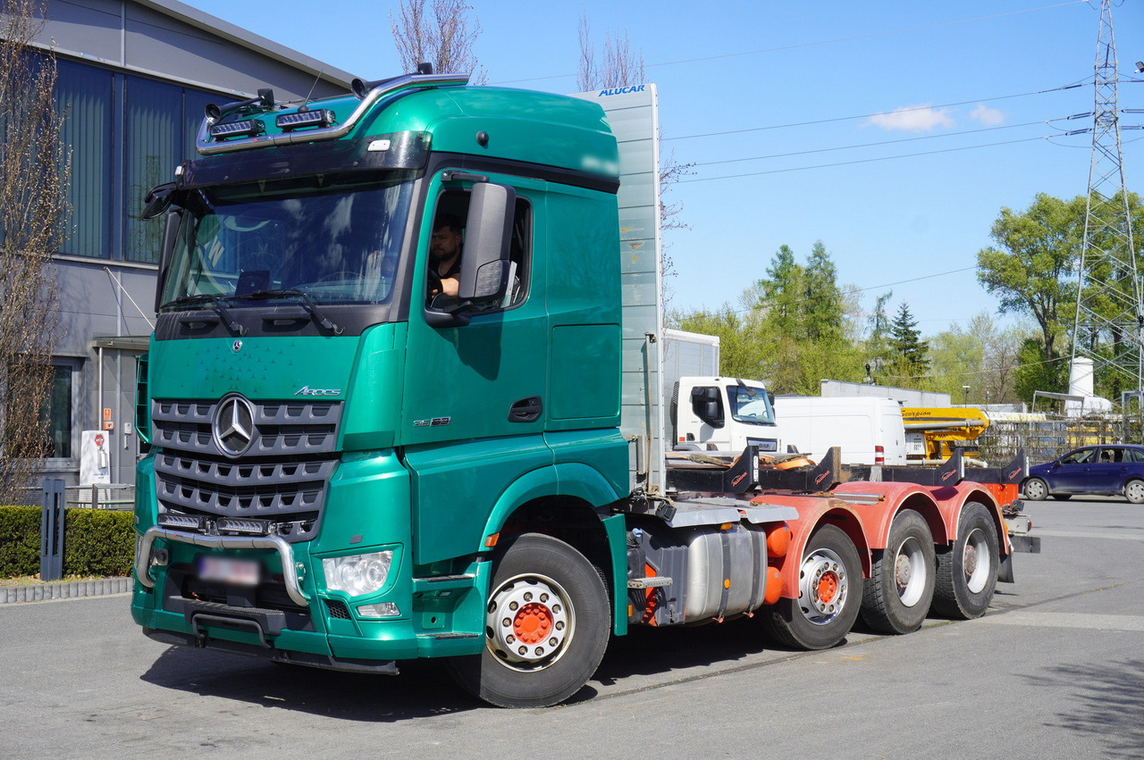 Лісовоз Для транспортування ліси Mercedes-Benz Arocs 3563 8 × 4 / 630 HP / steered axle / Logging superstructure: фото 12