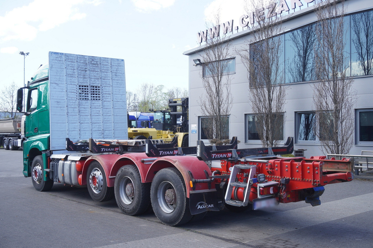 Mercedes-Benz Arocs 3563 8 × 4 / 630 HP / steered axle / Logging superstructure - Вантажівка з маніпулятором: фото 5 Mercedes-Benz Arocs 3563 8 × 4 / 630 HP / steered axle / Logging superstructure - Вантажівка з маніпулятором: фото 5