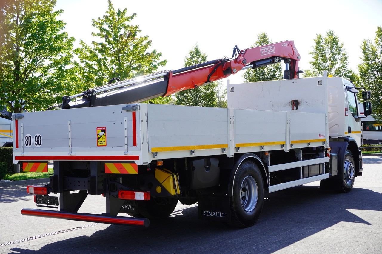 RENAULT C280 DTI 8 / FASSI crane 5.6 T / range 8 m / Flatbed 15 EPAL - Бортова вантажівка/ Платформа, Вантажівка з маніпулятором: фото 5 RENAULT C280 DTI 8 / FASSI crane 5.6 T / range 8 m / Flatbed 15 EPAL - Бортова вантажівка/ Платформа, Вантажівка з маніпулятором: фото 5