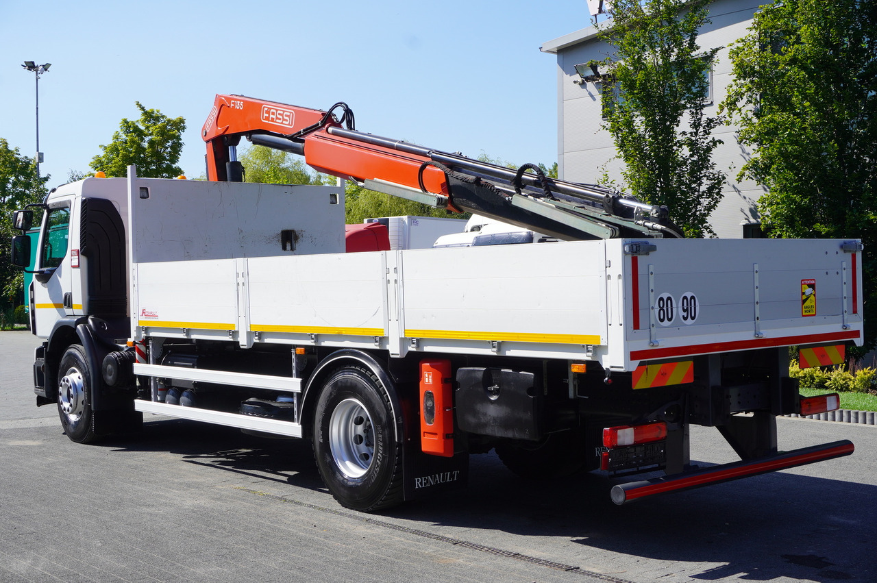 RENAULT C280 DTI 8 / FASSI crane 5.6 T / range 8 m / Flatbed 15 EPAL - Бортова вантажівка/ Платформа, Вантажівка з маніпулятором: фото 3 RENAULT C280 DTI 8 / FASSI crane 5.6 T / range 8 m / Flatbed 15 EPAL - Бортова вантажівка/ Платформа, Вантажівка з маніпулятором: фото 3
