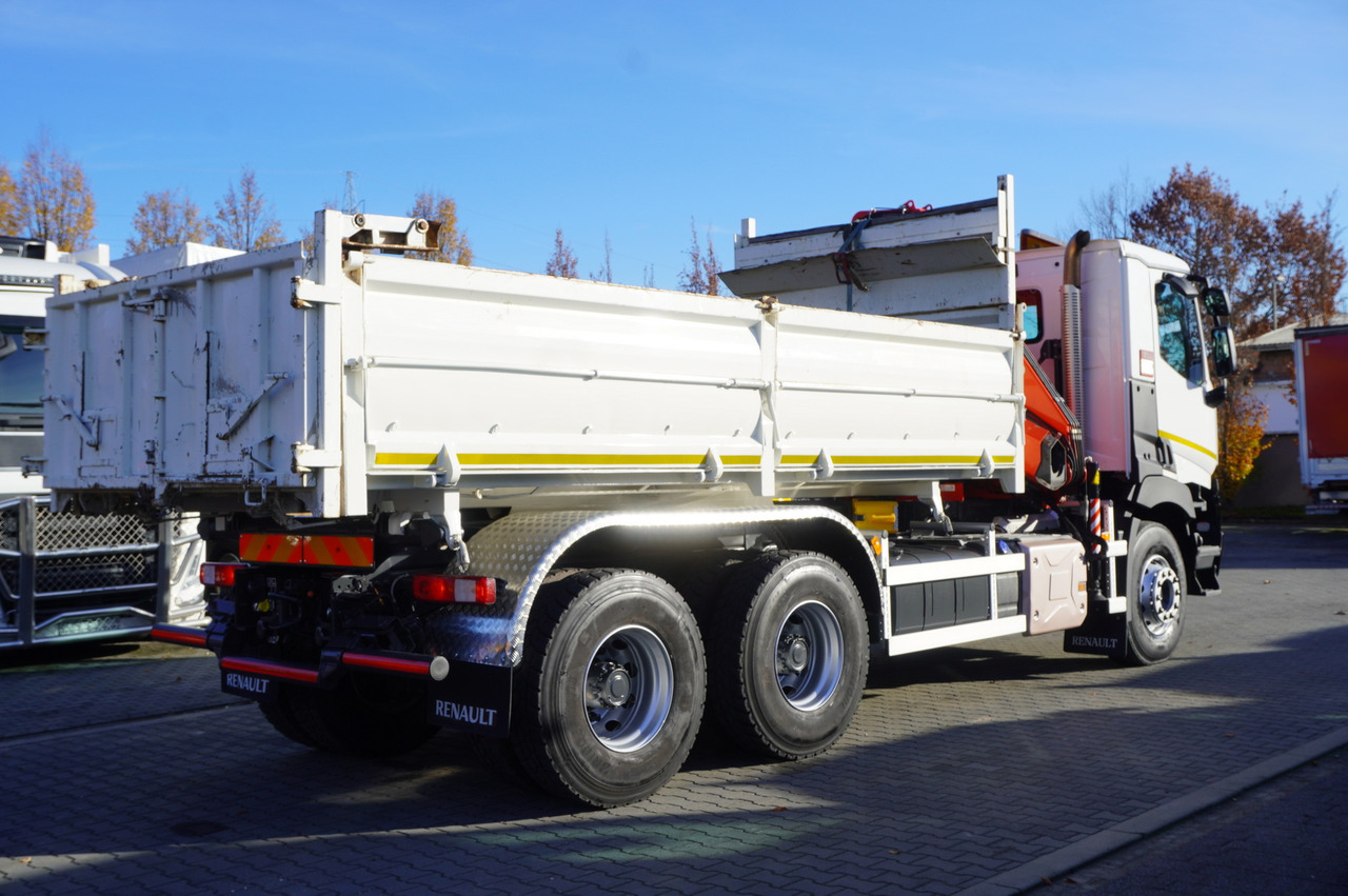 RENAULT C380 E6 6×4 / HDS Fassi F135 2700 MTH / Range 8 m / 5.6 t lifting capacity / 3-side tipper / Bortmatic - Самоскид вантажівка, Вантажівка з маніпулятором: фото 4 RENAULT C380 E6 6×4 / HDS Fassi F135 2700 MTH / Range 8 m / 5.6 t lifting capacity / 3-side tipper / Bortmatic - Самоскид вантажівка, Вантажівка з маніпулятором: фото 4