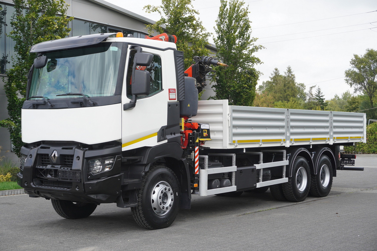 RENAULT K380 6×4 / FASSI F175 crane 7.85 t / 120 thousand km! / 2-sided tipper - Вантажівка з маніпулятором: фото 3 RENAULT K380 6×4 / FASSI F175 crane 7.85 t / 120 thousand km! / 2-sided tipper - Вантажівка з маніпулятором: фото 3