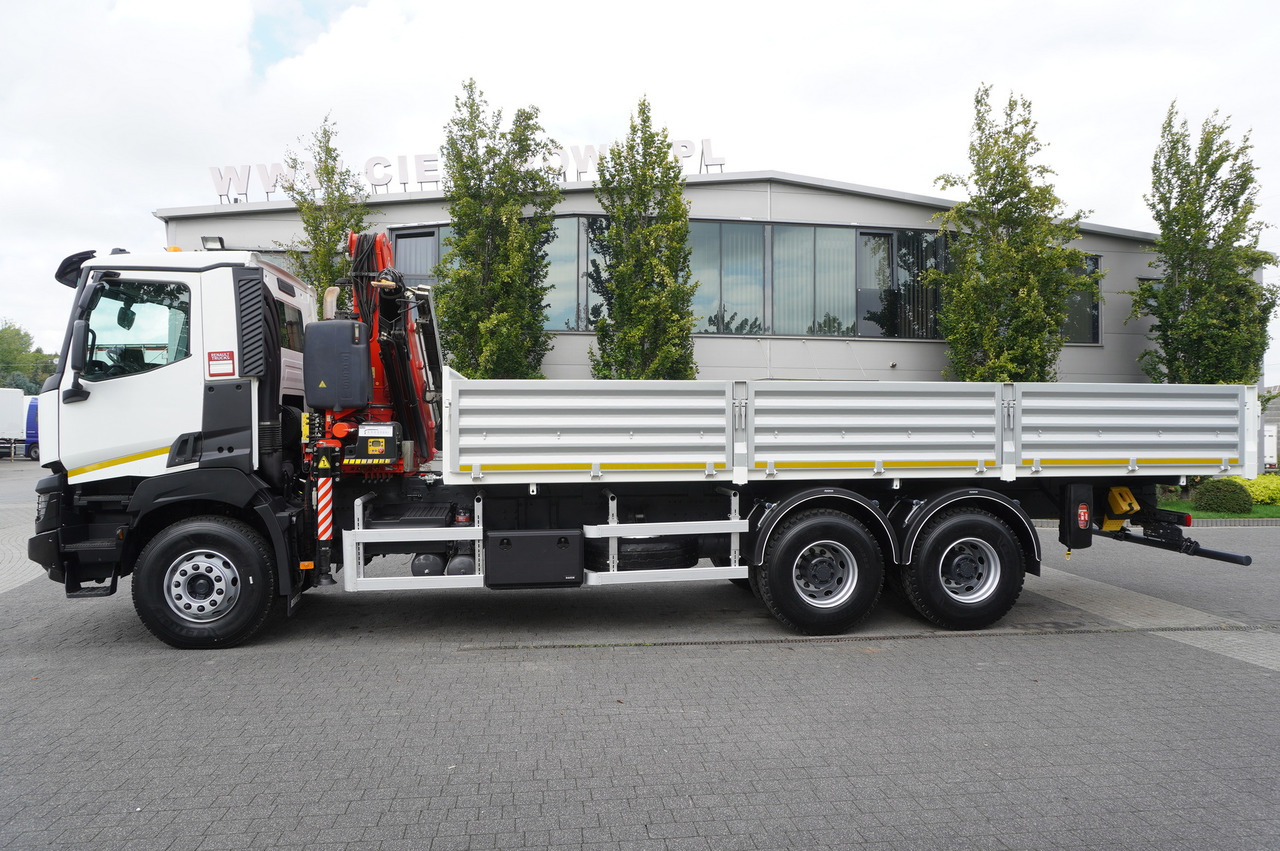 RENAULT K380 6×4 / FASSI F175 crane 7.85 t / 120 thousand km! / 2-sided tipper - Самоскид вантажівка, Вантажівка з маніпулятором: фото 5 RENAULT K380 6×4 / FASSI F175 crane 7.85 t / 120 thousand km! / 2-sided tipper - Самоскид вантажівка, Вантажівка з маніпулятором: фото 5