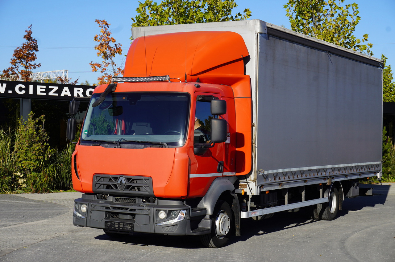 RENAULT Midlum 12.245 / dropside / sleeper / 18 pallets - Тентована вантажівка: фото 1 RENAULT Midlum 12.245 / dropside / sleeper / 18 pallets - Тентована вантажівка: фото 1