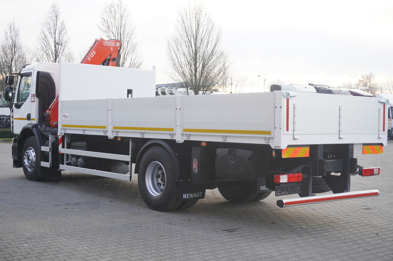 Вантажівка з маніпулятором Renault C320 P4x2 E6 / Fassi 5.6 t / Range 8 m / Platform 15 EPAL: фото 7