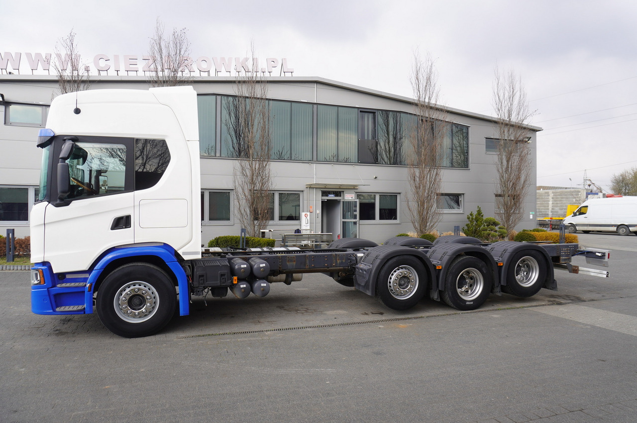 SCANIA G500 8x2 / 2nd axis steered / Chassis 8.35 m / 2021 - Вантажівка шасі: фото 3 SCANIA G500 8x2 / 2nd axis steered / Chassis 8.35 m / 2021 - Вантажівка шасі: фото 3