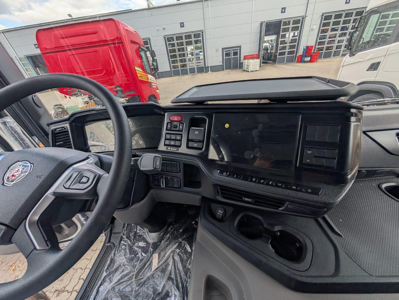 Новий Сміттєвози SCANIA P 340 B6x2*4NA / chassis frame / steering axle / CNG: фото 8