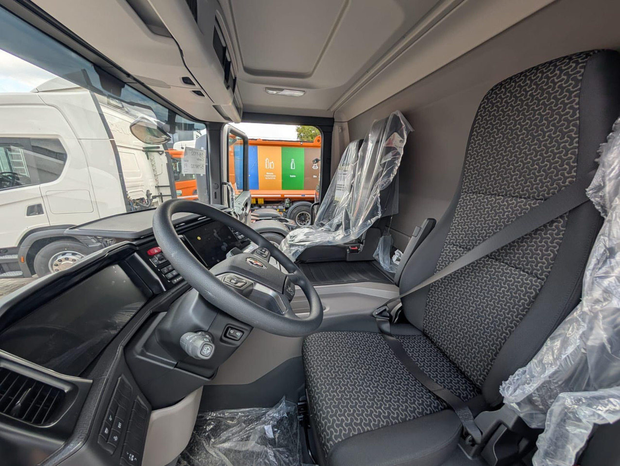Новий Сміттєвози SCANIA P 340 B6x2*4NA / chassis frame / steering axle / CNG: фото 6