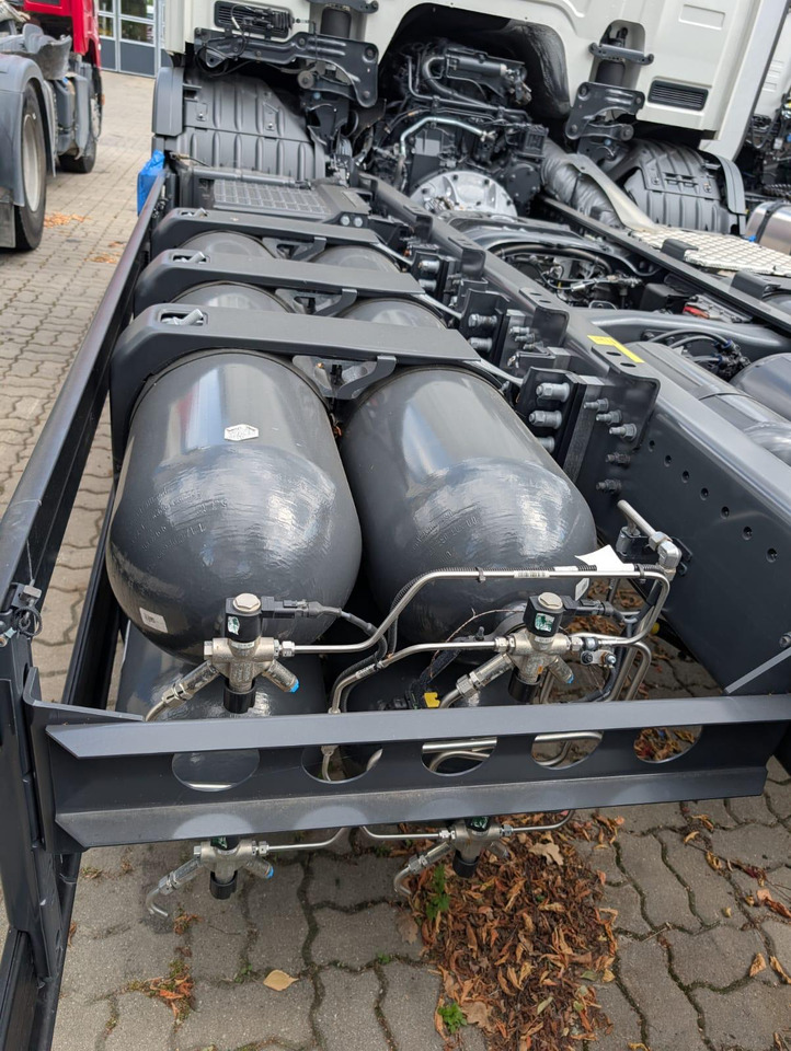 Новий Сміттєвози SCANIA P 340 B6x2*4NA / chassis frame / steering axle / CNG: фото 13