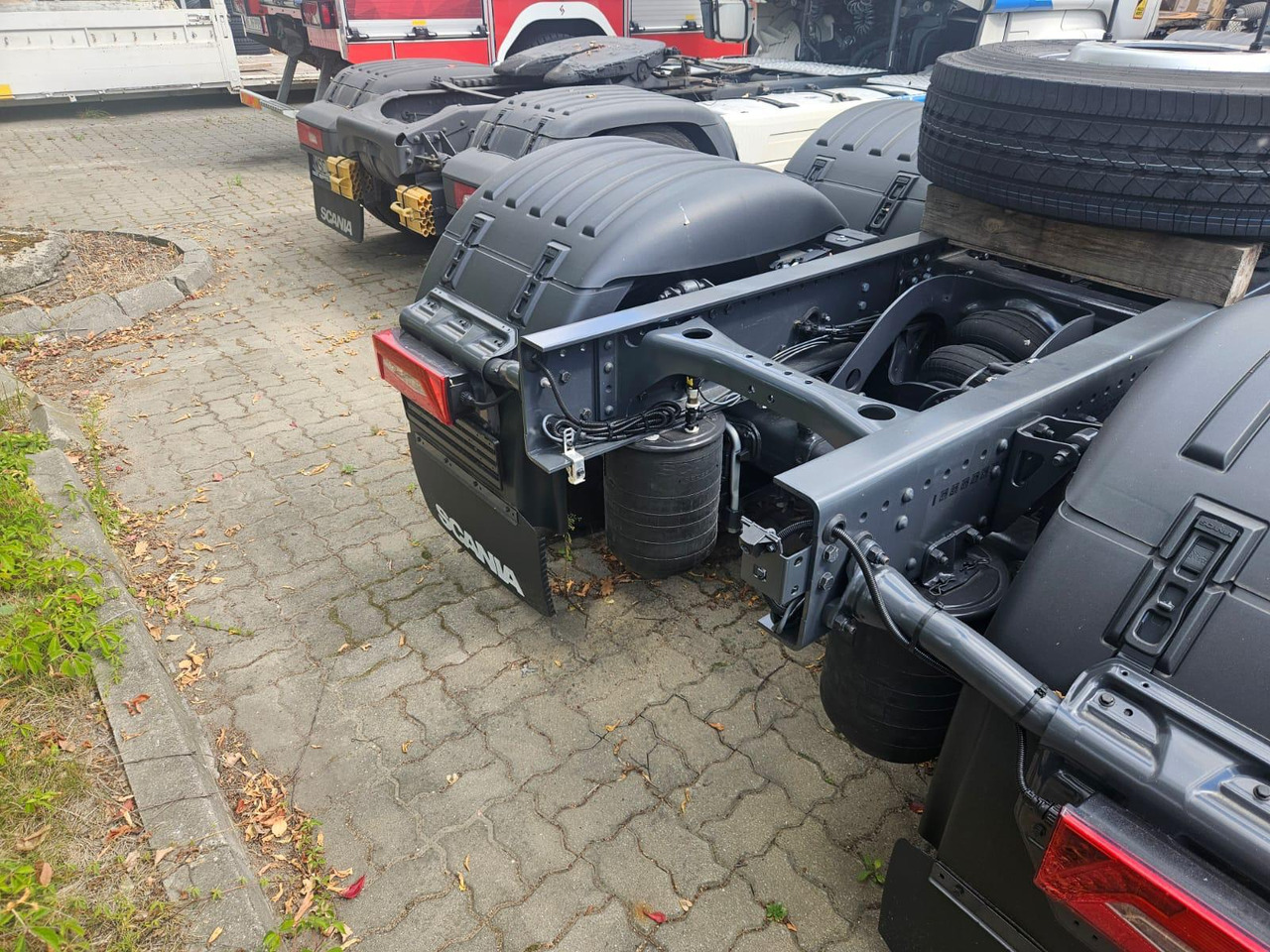 Новий Сміттєвози SCANIA P 340 B6x2*4NA / chassis frame / steering axle / CNG: фото 11