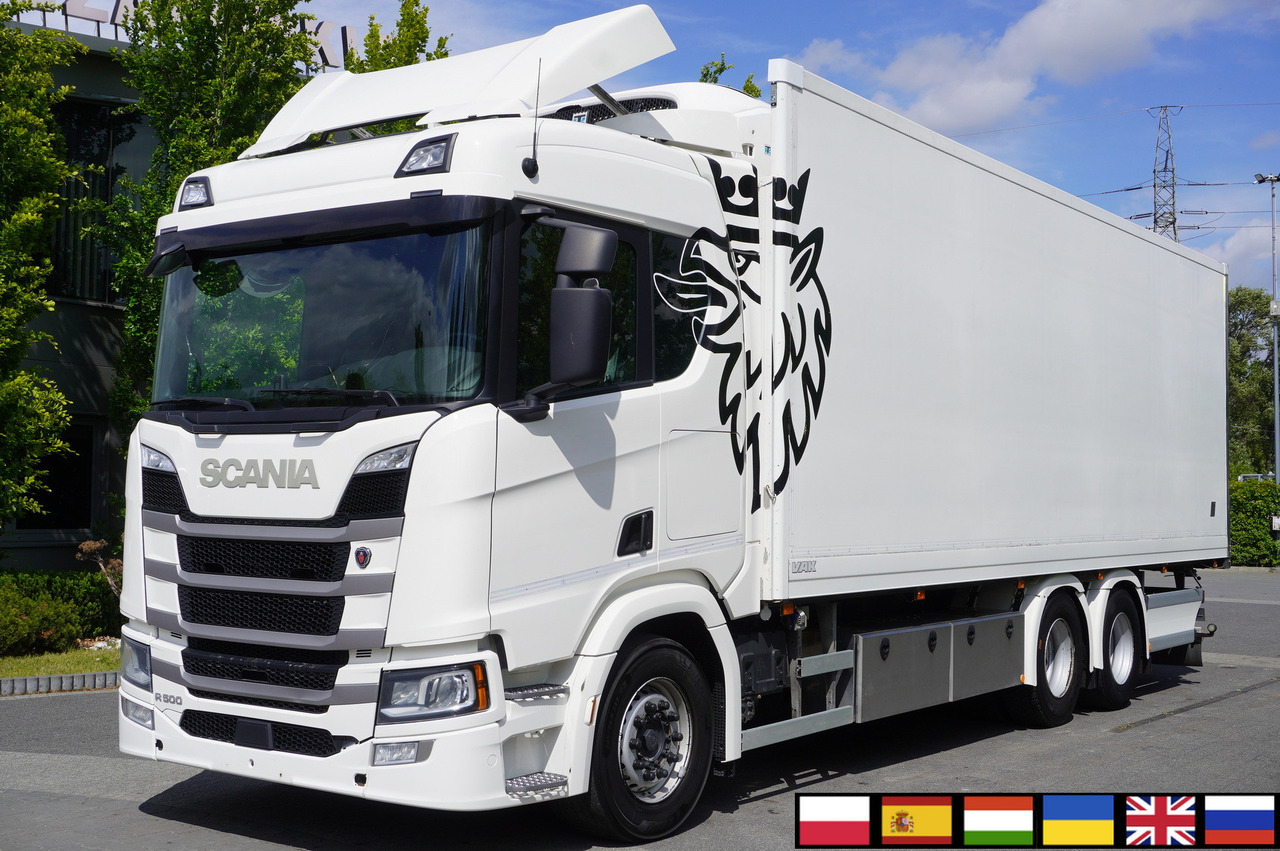 SCANIA R500 6x2 E6 refrigerated Doppelstock 40 EPAL - Рефрижератор вантажівка: фото 1 SCANIA R500 6x2 E6 refrigerated Doppelstock 40 EPAL - Рефрижератор вантажівка: фото 1