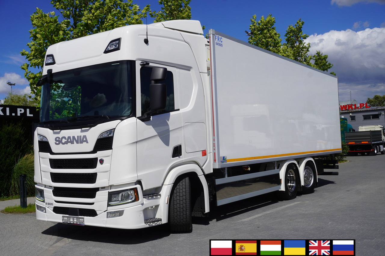SCANIA R500 / Lecapitaine refrigerator 20 EPAL / Carrier Supra 950 / Steered 3rd axle - Рефрижератор вантажівка: фото 1 SCANIA R500 / Lecapitaine refrigerator 20 EPAL / Carrier Supra 950 / Steered 3rd axle - Рефрижератор вантажівка: фото 1