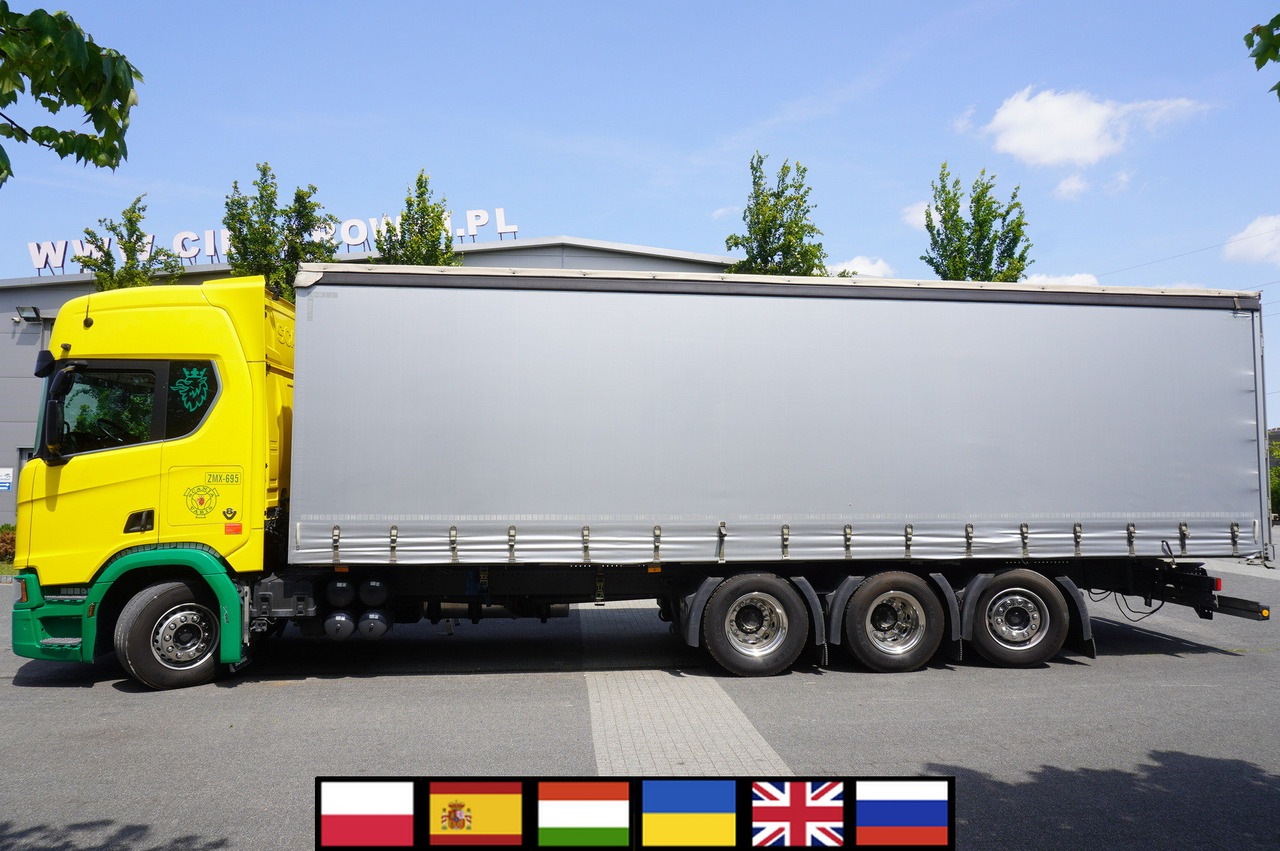 SCANIA R650 V8 8x4 /4 / 2020 / Curtainsider 23 EPAL - Тентована вантажівка: фото 1 SCANIA R650 V8 8x4 /4 / 2020 / Curtainsider 23 EPAL - Тентована вантажівка: фото 1
