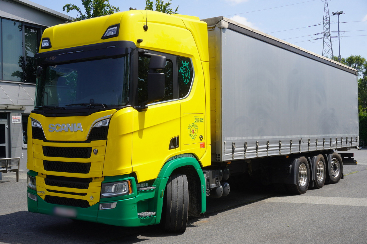 SCANIA R650 V8 8x4 /4 / 2020 / Curtainsider 23 EPAL - Тентована вантажівка: фото 2 SCANIA R650 V8 8x4 /4 / 2020 / Curtainsider 23 EPAL - Тентована вантажівка: фото 2