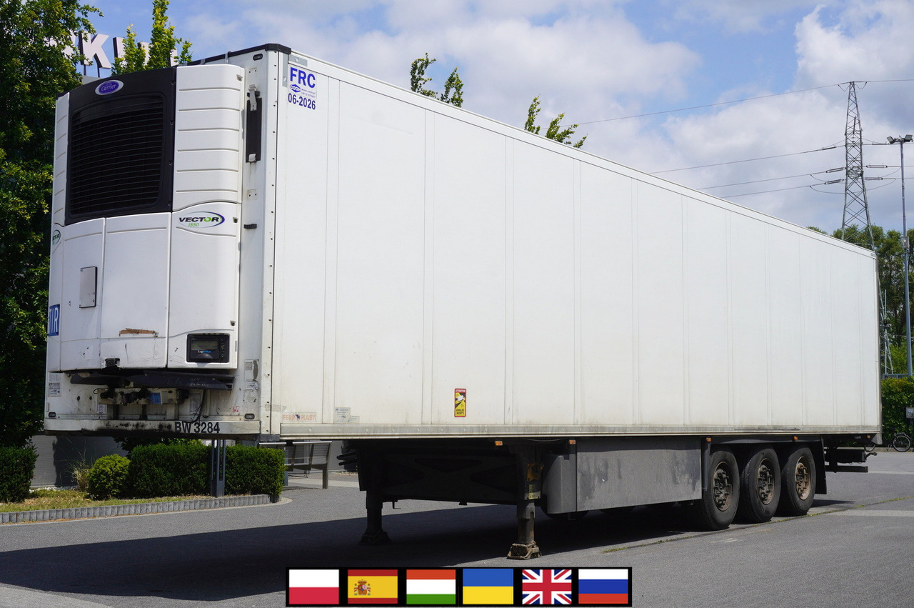 SCHMITZ refrigerator semi-trailer / Carrier Vector 1550 / 5 units - Рефрижератор напівпричіп: фото 1 SCHMITZ refrigerator semi-trailer / Carrier Vector 1550 / 5 units - Рефрижератор напівпричіп: фото 1