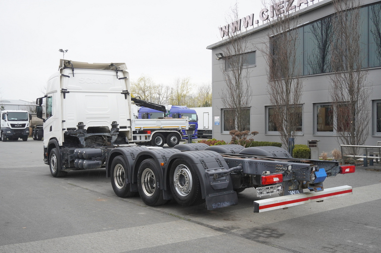 Scania G540 8x4 / Chassis 8.7 m / Steered axle / 2021 - Вантажівка з маніпулятором: фото 4 Scania G540 8x4 / Chassis 8.7 m / Steered axle / 2021 - Вантажівка з маніпулятором: фото 4