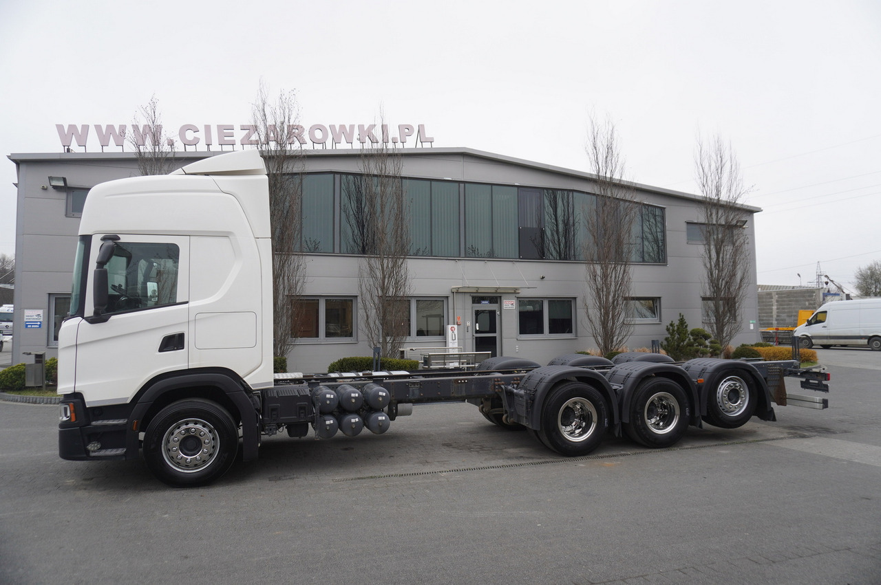 Scania G540 8x4 / Chassis 8.7 m / Steered axle / 2021 - Вантажівка шасі: фото 3 Scania G540 8x4 / Chassis 8.7 m / Steered axle / 2021 - Вантажівка шасі: фото 3