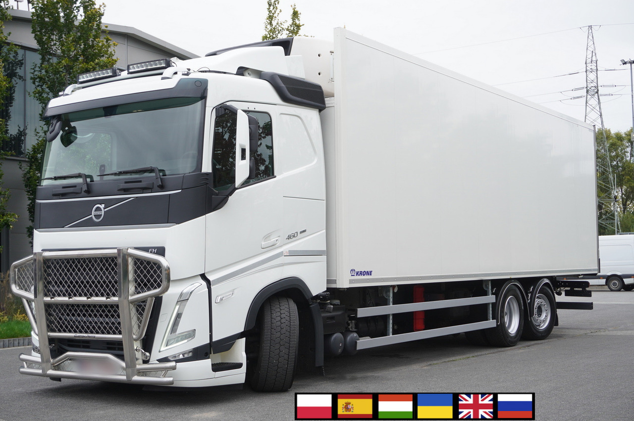 VOLVO FH 460 / Krone refrigerator 23 EPAL! / Carrier Supra 1250 MT Silent / Multitemperature / Steered axle - Рефрижератор вантажівка: фото 1 VOLVO FH 460 / Krone refrigerator 23 EPAL! / Carrier Supra 1250 MT Silent / Multitemperature / Steered axle - Рефрижератор вантажівка: фото 1