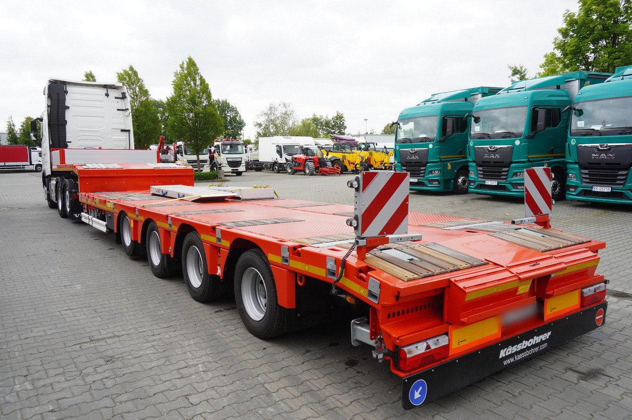 VOLVO FH 500 6 × 2 Globetrotter XL / 2023 / 114 thousand km / Brand-new low-loader Kässbohrer LB3E semi-trailer - Автовоз вантажівка: фото 4 VOLVO FH 500 6 × 2 Globetrotter XL / 2023 / 114 thousand km / Brand-new low-loader Kässbohrer LB3E semi-trailer - Автовоз вантажівка: фото 4