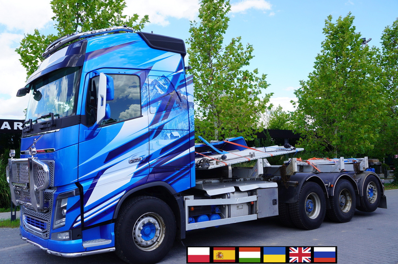 VOLVO FH16 750 8x4 / ALUCAR stanchion superstructure / 7.6 m chassis / Steered axle - Лісовоз: фото 1 VOLVO FH16 750 8x4 / ALUCAR stanchion superstructure / 7.6 m chassis / Steered axle - Лісовоз: фото 1