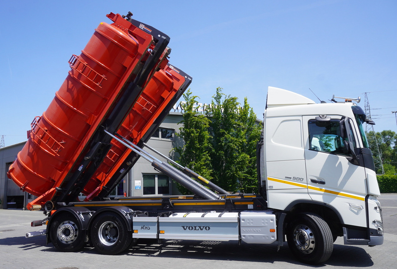 VOLVO Volvo FH 500 / Septic barrel 13000 l / Hook lift 21 t / 2022 / 3rd axle steered / 2 units - Розкидач рідких добрив: фото 5 VOLVO Volvo FH 500 / Septic barrel 13000 l / Hook lift 21 t / 2022 / 3rd axle steered / 2 units - Розкидач рідких добрив: фото 5