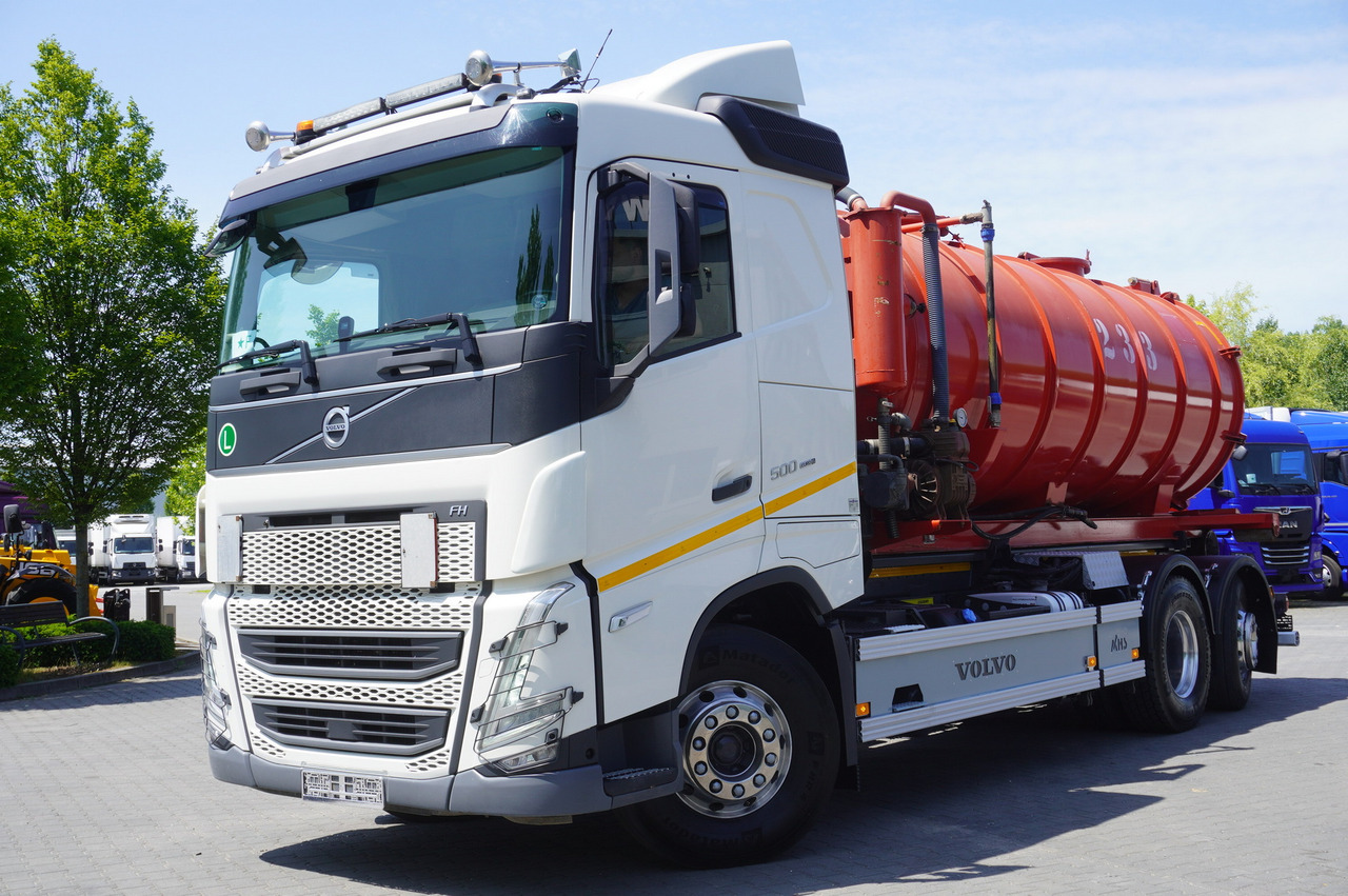 VOLVO Volvo FH 500 / Septic barrel 13000 l / Hook lift 21 t / 2022 / 3rd axle steered / 2 units - Розкидач рідких добрив: фото 2 VOLVO Volvo FH 500 / Septic barrel 13000 l / Hook lift 21 t / 2022 / 3rd axle steered / 2 units - Розкидач рідких добрив: фото 2