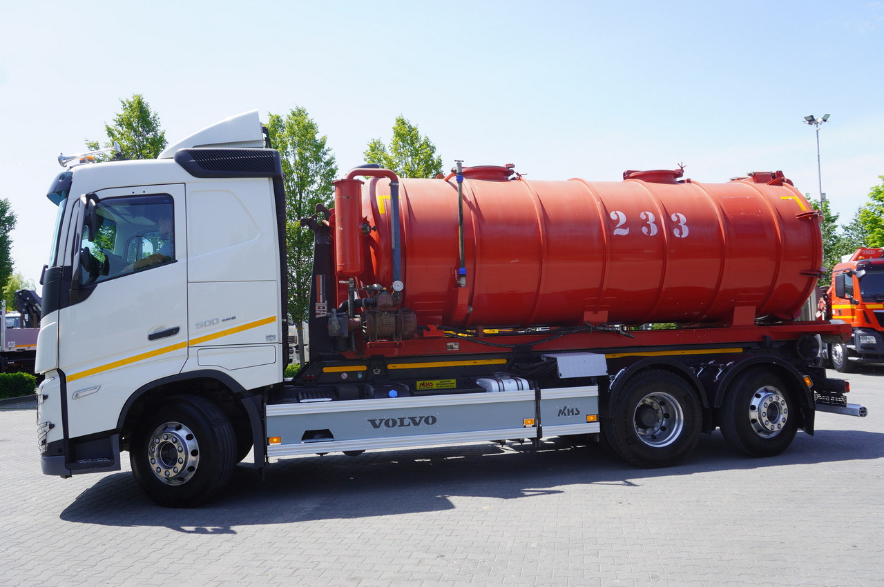 VOLVO Volvo FH 500 / Septic barrel 13000 l / Hook lift 21 t / 2022 / 3rd axle steered / 2 units - Розкидач рідких добрив: фото 3 VOLVO Volvo FH 500 / Septic barrel 13000 l / Hook lift 21 t / 2022 / 3rd axle steered / 2 units - Розкидач рідких добрив: фото 3