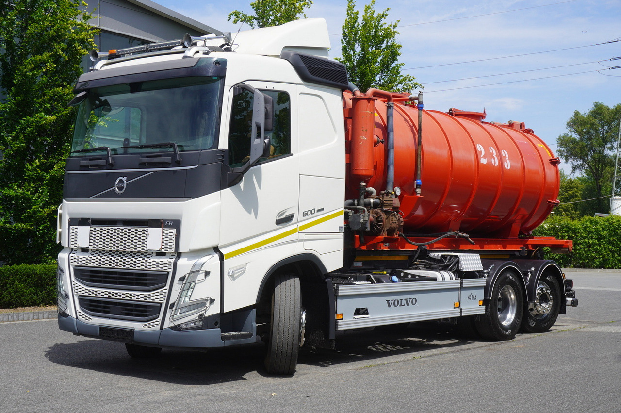 VOLVO Volvo FH 500 / Septic barrel 13000 l / Hook lift 21 t / 2022 / 3rd axle steered / 2 units - Розкидач рідких добрив: фото 2 VOLVO Volvo FH 500 / Septic barrel 13000 l / Hook lift 21 t / 2022 / 3rd axle steered / 2 units - Розкидач рідких добрив: фото 2