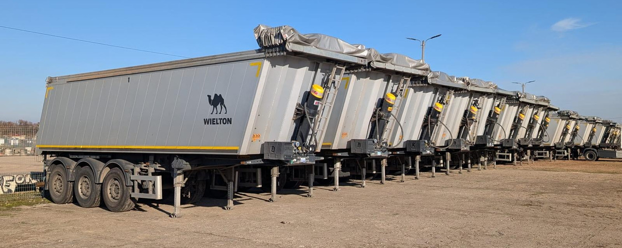 WIELTON NW-3 / weight 6.2 t / capacity 38m3 / Electrically folded roof / Teflon / 20 units, 2022 - Самоскид напівпричіп: фото 2 WIELTON NW-3 / weight 6.2 t / capacity 38m3 / Electrically folded roof / Teflon / 20 units, 2022 - Самоскид напівпричіп: фото 2