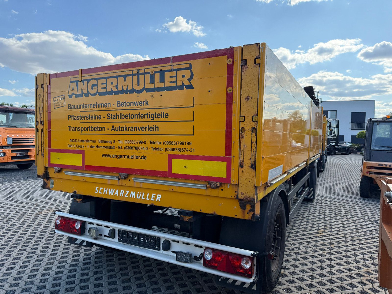 Schwarzmüller T 202 L: 6500 mm - Бортовий причіп/ Платформа: фото 3 Schwarzmüller T 202 L: 6500 mm - Бортовий причіп/ Платформа: фото 3