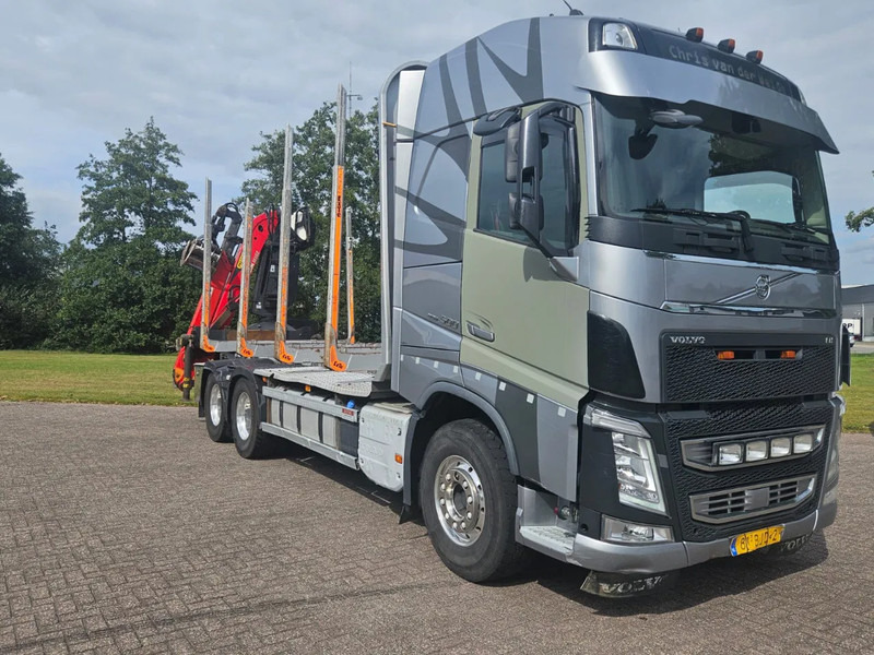 Volvo FH 500 GT XL | 6X4 | Palfinger M10Z | Dynamic Steering | Smart Tacho - Лісовоз, Вантажівка з маніпулятором: фото 2 Volvo FH 500 GT XL | 6X4 | Palfinger M10Z | Dynamic Steering | Smart Tacho - Лісовоз, Вантажівка з маніпулятором: фото 2