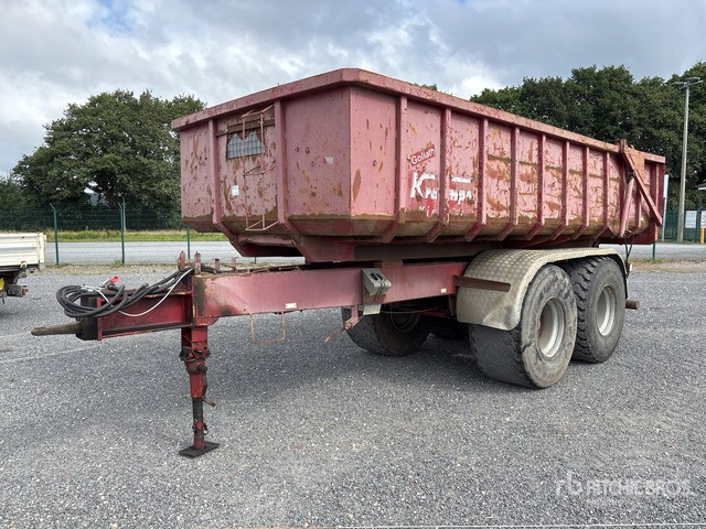 1996 Krampe TWK 18 Goliath End Dump Trailer - Косарка-подрібнювач/ Мульчер: фото 1 1996 Krampe TWK 18 Goliath End Dump Trailer - Косарка-подрібнювач/ Мульчер: фото 1