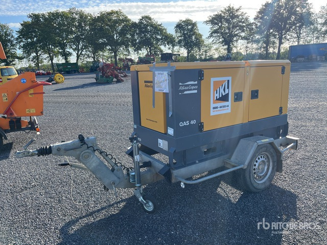 2014 Atlas Copco QAS40 40 kVA Generator Set - Електричний генератор: фото 1 2014 Atlas Copco QAS40 40 kVA Generator Set - Електричний генератор: фото 1