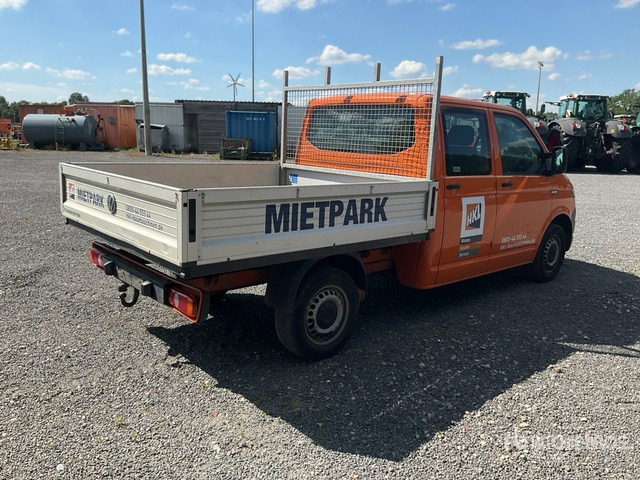 2019 Volkswagen T6 Transporter 4x2 Crew Cab Flatbed Truck - Бортова вантажівка/ Платформа: фото 4 2019 Volkswagen T6 Transporter 4x2 Crew Cab Flatbed Truck - Бортова вантажівка/ Платформа: фото 4