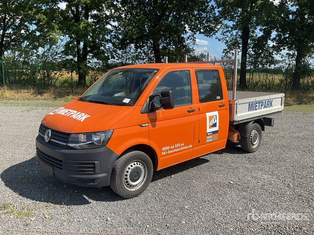 2019 Volkswagen T6 Transporter 4x2 Crew Cab Flatbed Truck - Бортова вантажівка/ Платформа: фото 2 2019 Volkswagen T6 Transporter 4x2 Crew Cab Flatbed Truck - Бортова вантажівка/ Платформа: фото 2
