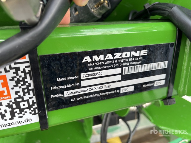 2022 Amazone ZA-X 903 Easy Fertilizer Spreader - Косарка-подрібнювач/ Мульчер: фото 3 2022 Amazone ZA-X 903 Easy Fertilizer Spreader - Косарка-подрібнювач/ Мульчер: фото 3