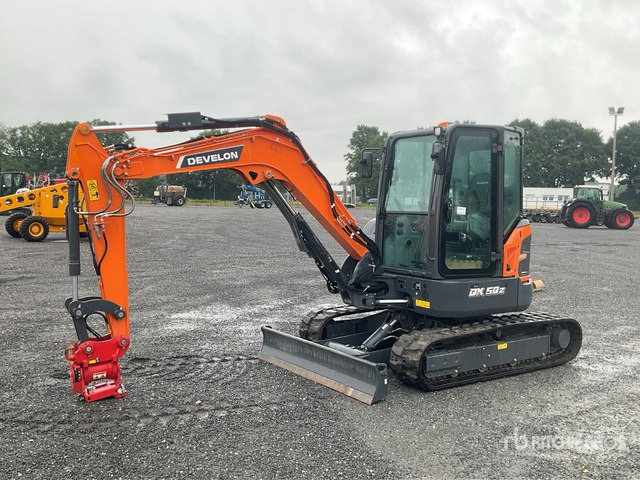 2023 Develon DX50Z-7 Mini Excavator: <6.6t - Міні-екскаватор: фото 1 2023 Develon DX50Z-7 Mini Excavator: <6.6t - Міні-екскаватор: фото 1