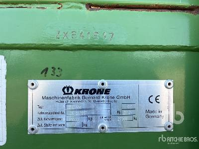 KRONE ZX 550 GL Tri/A - Сільськогосподарський причіп: фото 5 KRONE ZX 550 GL Tri/A - Сільськогосподарський причіп: фото 5
