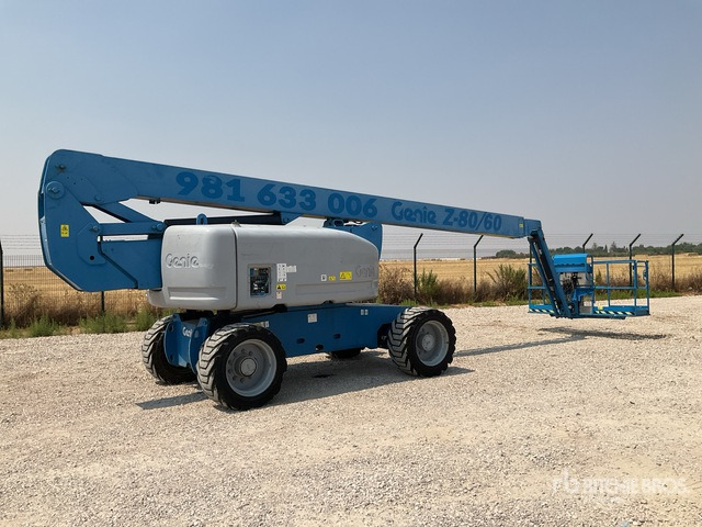 2007 Genie Z80/60 4WD Diesel Articulating Boom Lift - Колінчастий підйомник: фото 4 2007 Genie Z80/60 4WD Diesel Articulating Boom Lift - Колінчастий підйомник: фото 4