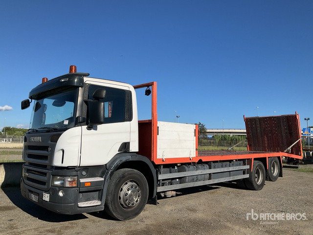 2007 Scania P310 6x2 Flatbed Truck - Бортова вантажівка/ Платформа: фото 2 2007 Scania P310 6x2 Flatbed Truck - Бортова вантажівка/ Платформа: фото 2