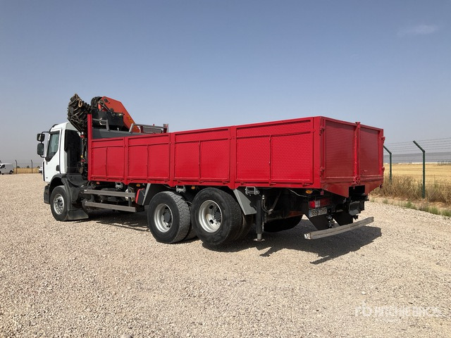 2008 Renault P Lander 410.26 2007 Palfinger 29002 on 4x2 Flatbed Truck with Crane - Косарка-подрібнювач/ Мульчер: фото 1 2008 Renault P Lander 410.26 2007 Palfinger 29002 on 4x2 Flatbed Truck with Crane - Косарка-подрібнювач/ Мульчер: фото 1