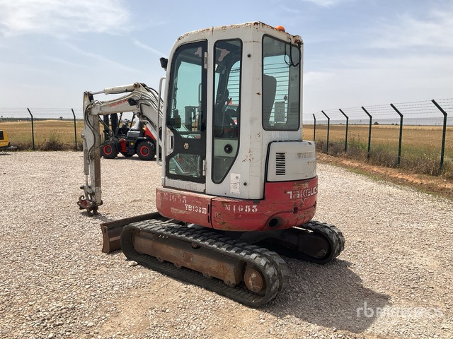 2008 Takeuchi TB138FR Mini Excavator: <6.6t - Міні-екскаватор: фото 3 2008 Takeuchi TB138FR Mini Excavator: <6.6t - Міні-екскаватор: фото 3