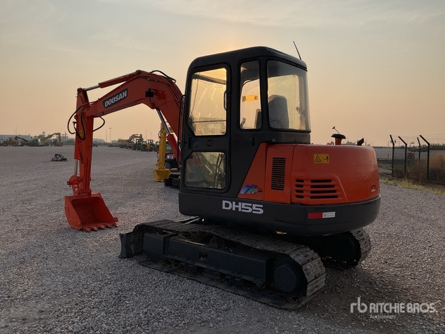 2012 Doosan DH55-V Tracked Excavator - Гусеничний екскаватор: фото 3 2012 Doosan DH55-V Tracked Excavator - Гусеничний екскаватор: фото 3