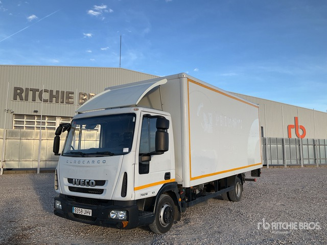2012 Iveco Eurocargo 75E18 4x2 Van Truck - Вантажівка з закритим кузовом: фото 2 2012 Iveco Eurocargo 75E18 4x2 Van Truck - Вантажівка з закритим кузовом: фото 2