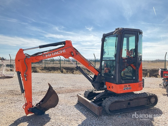 2016 Hitachi ZX26U-5 Mini Excavator: <6.6t - Міні-екскаватор: фото 1 2016 Hitachi ZX26U-5 Mini Excavator: <6.6t - Міні-екскаватор: фото 1
