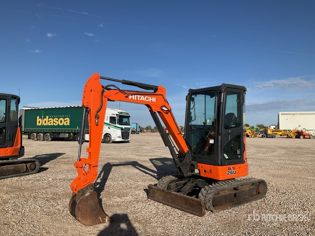 2016 Hitachi ZX26U-5 Mini Excavator: <6.6t - Міні-екскаватор: фото 1 2016 Hitachi ZX26U-5 Mini Excavator: <6.6t - Міні-екскаватор: фото 1