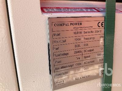 COMPAL VG-R110 10kW (Unused) - Електричний генератор: фото 2 COMPAL VG-R110 10kW (Unused) - Електричний генератор: фото 2