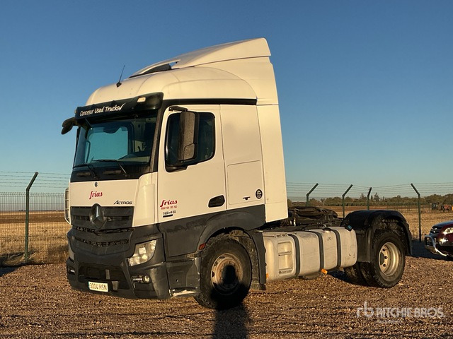 2012 Mercedes-Benz Actros 1845LS 4x2 S/A Sleeper Truck Tractor - Тягач: фото 1 2012 Mercedes-Benz Actros 1845LS 4x2 S/A Sleeper Truck Tractor - Тягач: фото 1