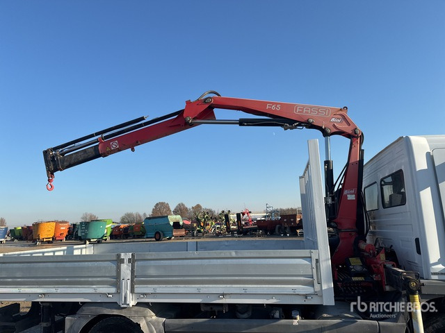 2009 Mercedes-Benz MB 818 K 2009 Fassi F65A.23 2710 kg on 4x2 Flatbed Truck with Crane - Бортова вантажівка/ Платформа, Вантажівка з маніпулятором: фото 5 2009 Mercedes-Benz MB 818 K 2009 Fassi F65A.23 2710 kg on 4x2 Flatbed Truck with Crane - Бортова вантажівка/ Платформа, Вантажівка з маніпулятором: фото 5