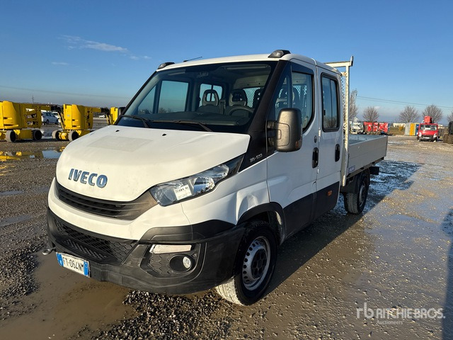 2018 Iveco Daily (Inoperable) Flatbed Truck - Бортова вантажівка/ Платформа: фото 2 2018 Iveco Daily (Inoperable) Flatbed Truck - Бортова вантажівка/ Платформа: фото 2